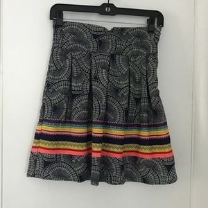 Printed mini skirt